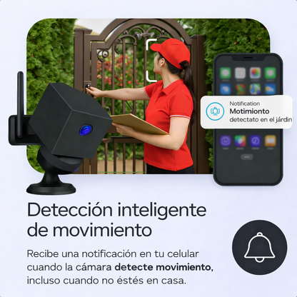 SafeCam Pro | Protección 24/7 – Funciona sin Internet ni electricidad