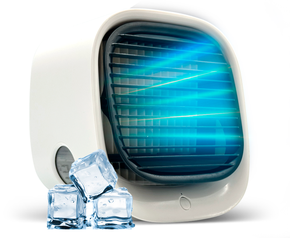 Climatizador Portátil Silencioso y Económico - Enfriador Premium