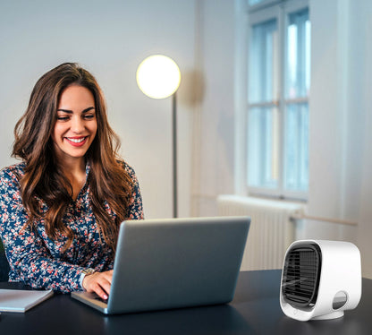 Climatizador Portátil Silencioso y Económico - Enfriador Premium