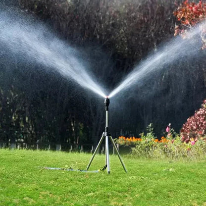 Trípode Giratorio de 360° para Riego Automático - AquaFlow