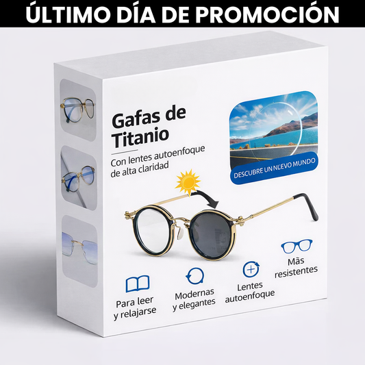Gafas de Titanio Multifocales Polarizadas - ULTRALIGHT