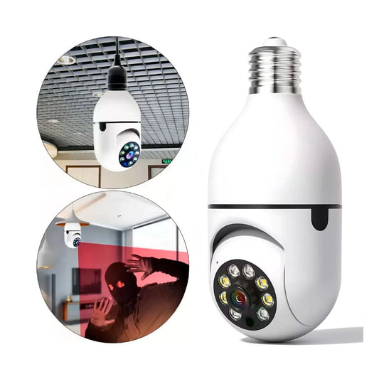 SENTINEL 360 - Cámara de Seguridad Inteligente Wi-Fi 360° Full HD