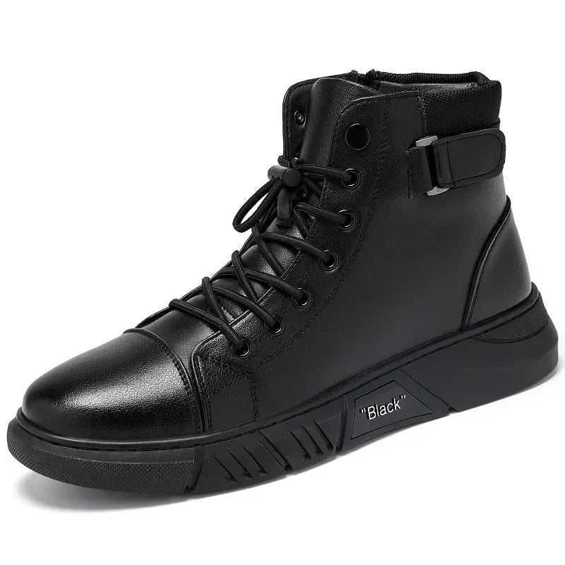 Botas Chukka Ortopédicas De Cuero Genuino