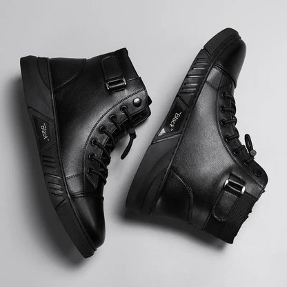 Botas Chukka Ortopédicas De Cuero Genuino