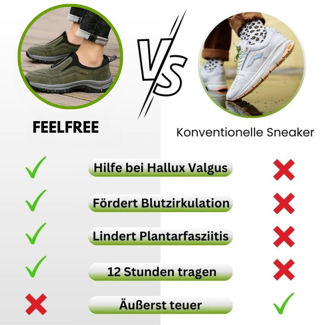 FeelFree – All-Weather Orthopedic Pain-Relief Shoes